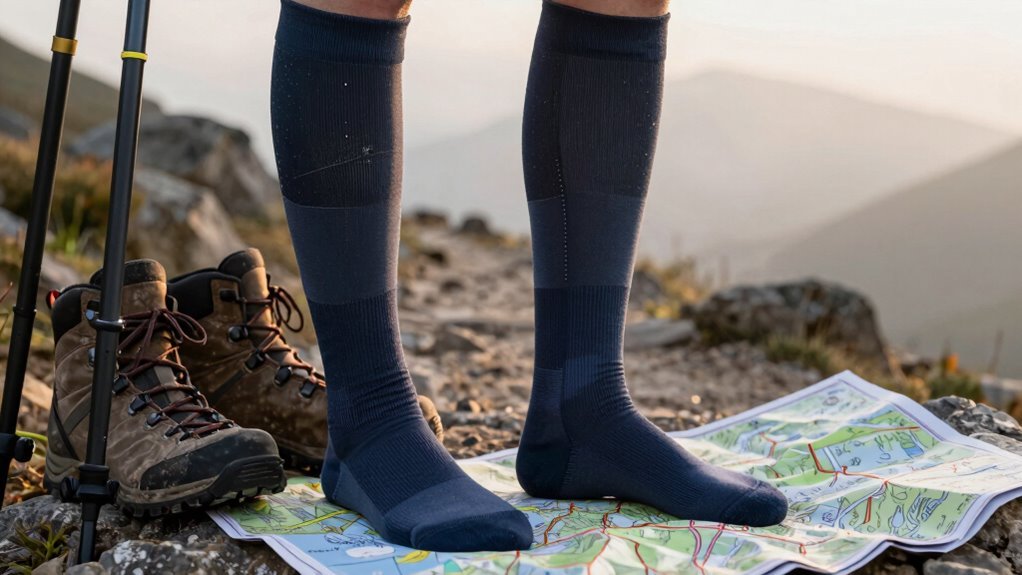 15 20mmhg merino blend fit