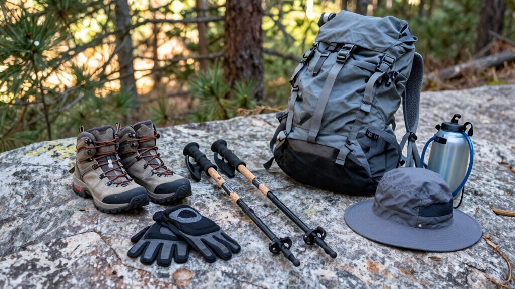 knee supporting breathable hiking gear