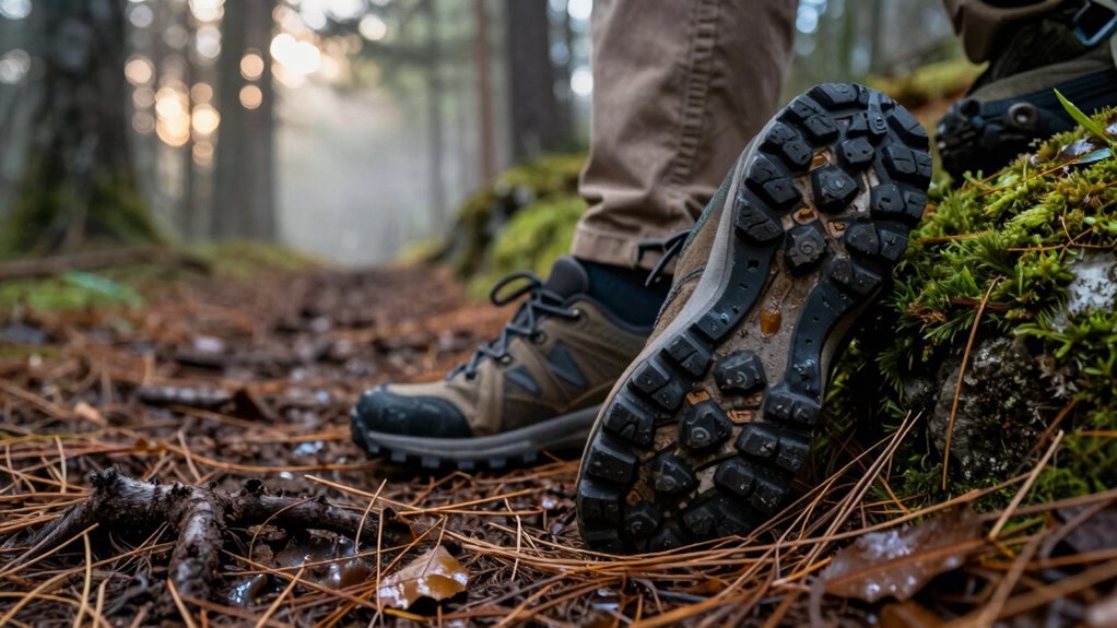 aggressive lugs ensure traction