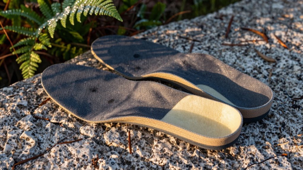 arch height heel cushioning moisture sizing