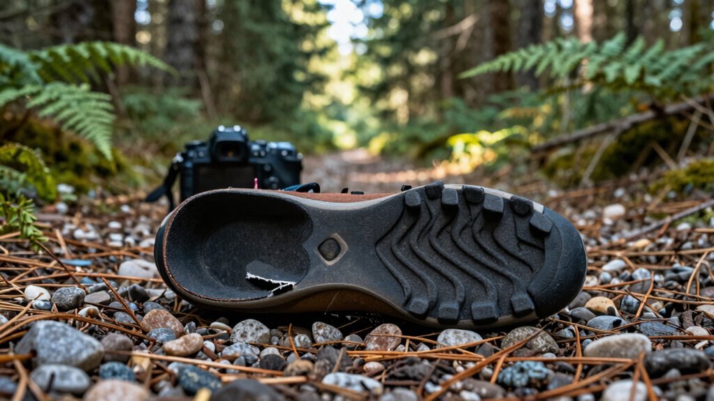 arch support fails mid hike