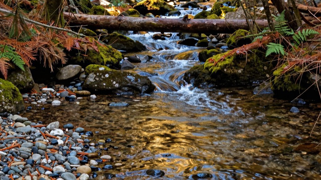 assess water before crossing