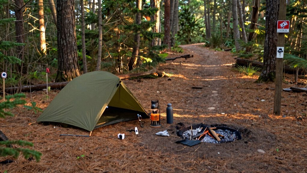 be considerate trail etiquette