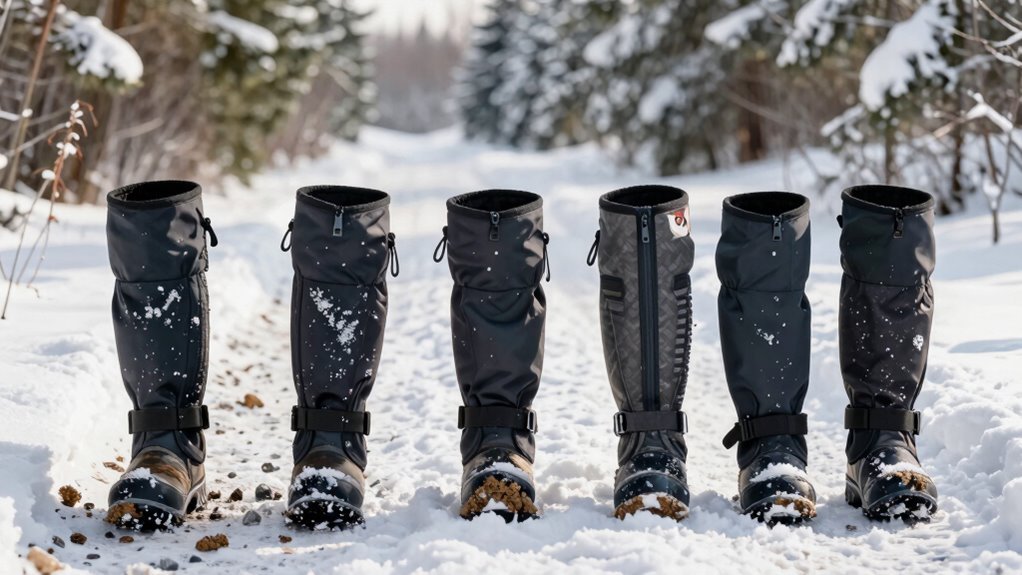 best gaiters tackle mud snow