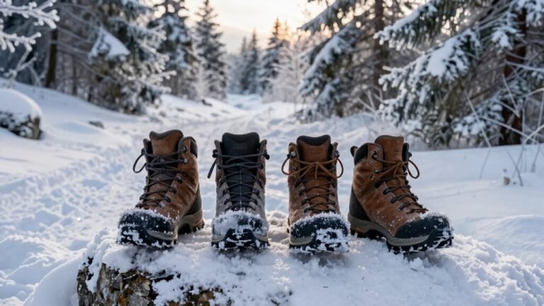 best hiking boots snow ice