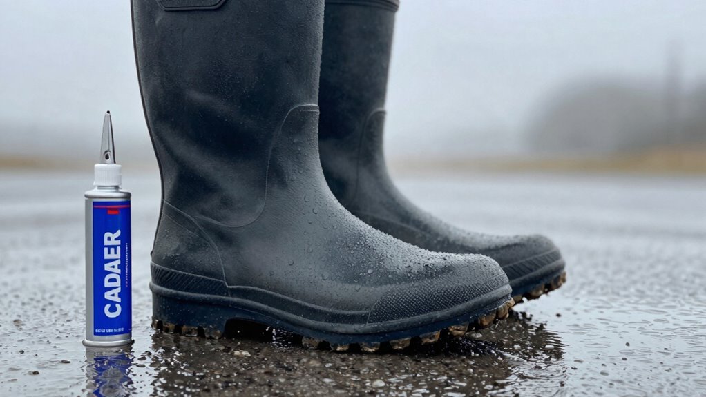 boot fit during rain