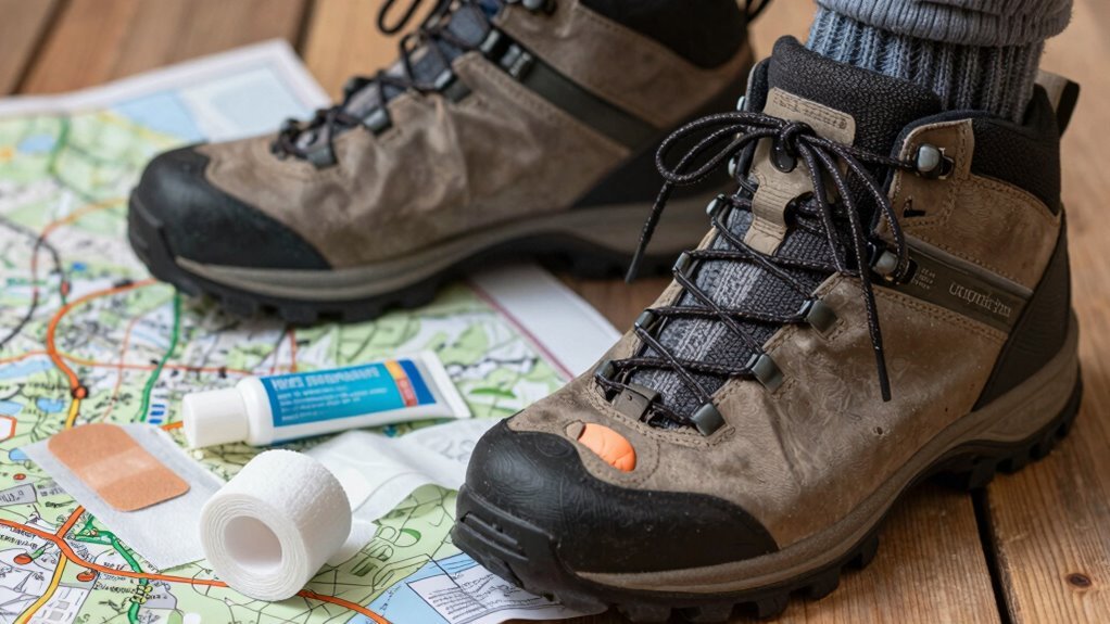 boot fit prevents blisters