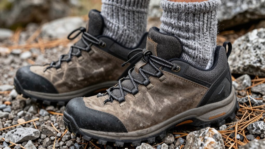 boots offer waterproof protection