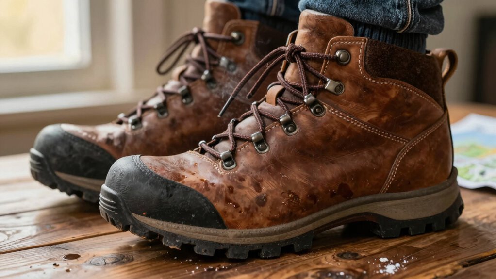 break in boots gradually