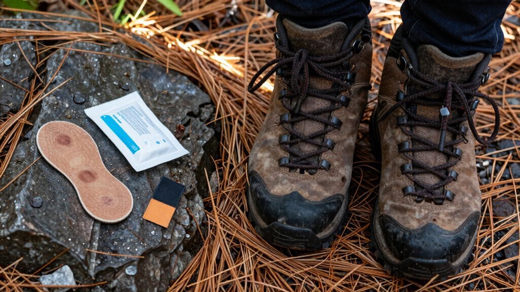 break in boots layered protection