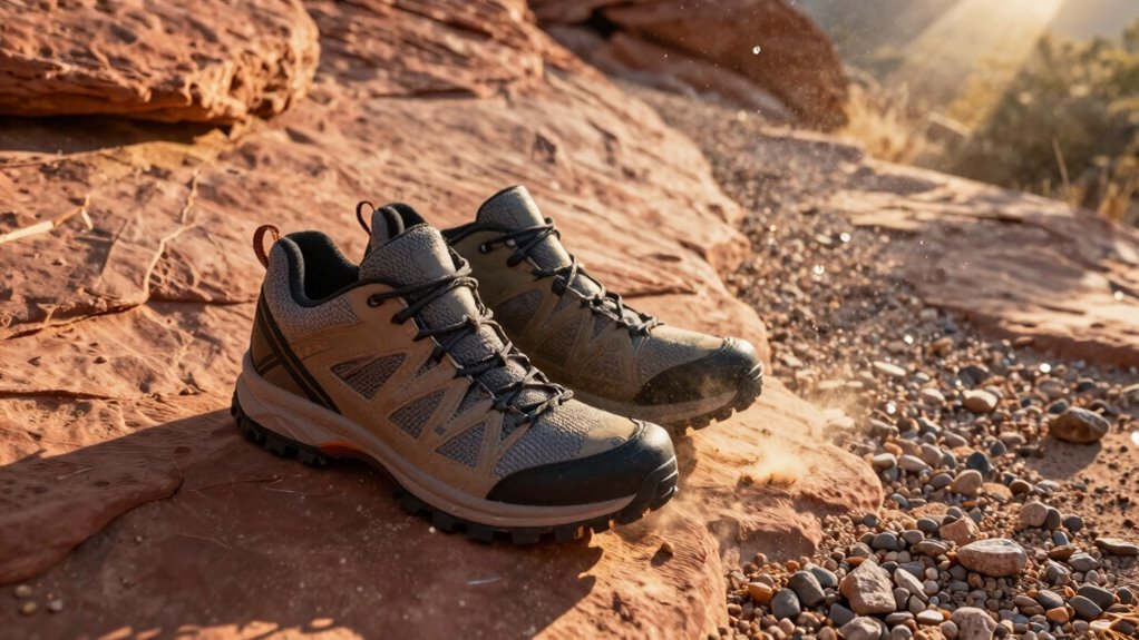 breathable mesh quick dry boots