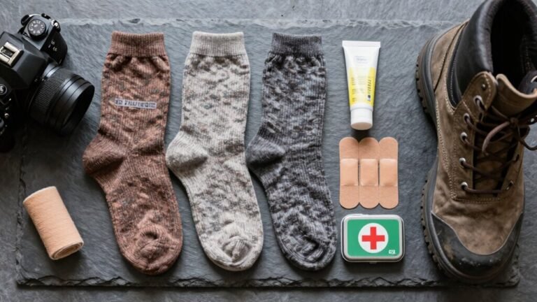 checklist for hiking socks