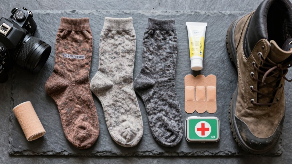 checklist for hiking socks