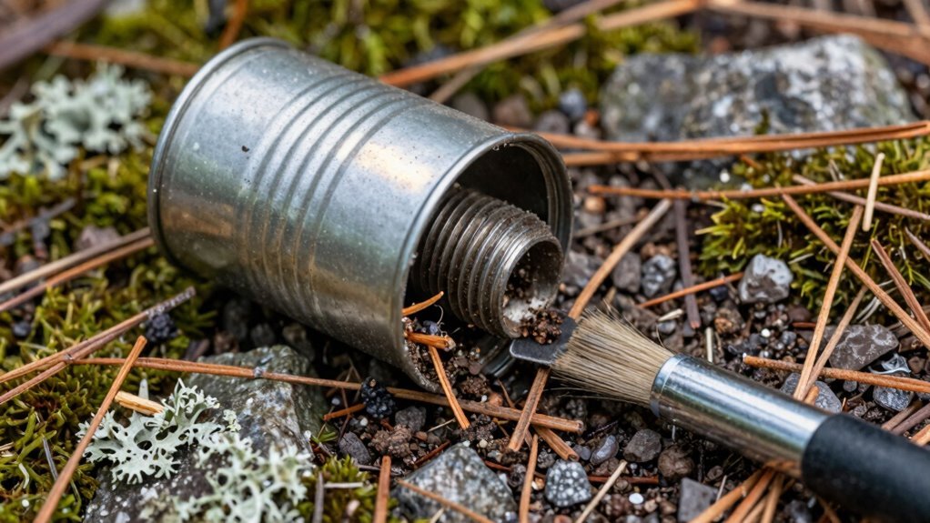 clean bear canister threads