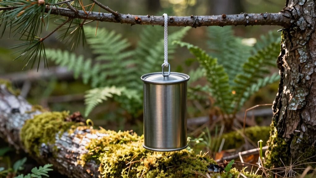correct bear canister usage