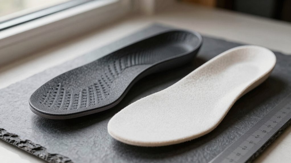 custom gait supporting orthotic insoles