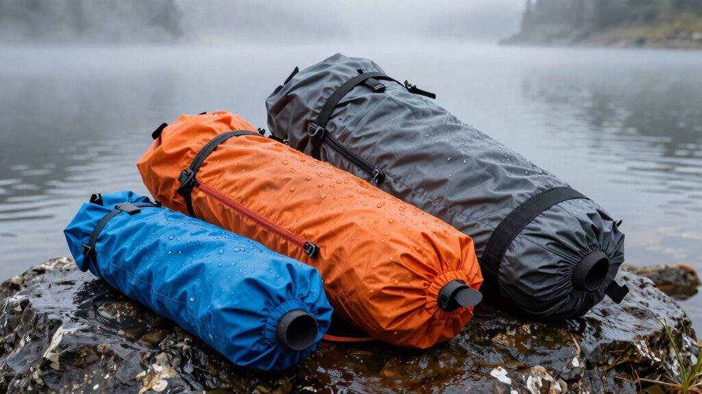 dry sacks organize gear