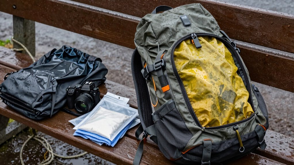 drying wet gear quickly