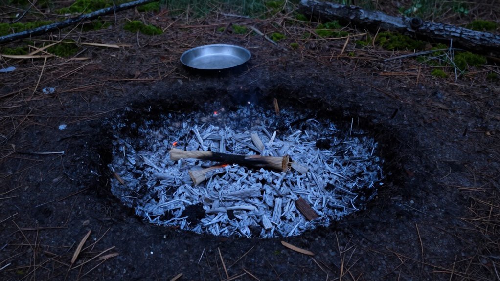 established rings small fires