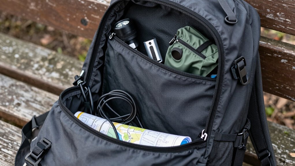 fast access via pockets