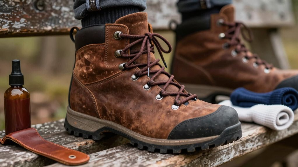 fast hiking boot break in