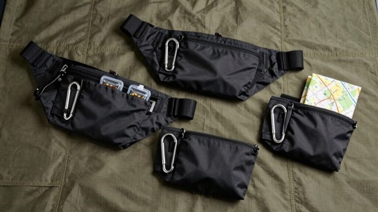 five hip belt pockets