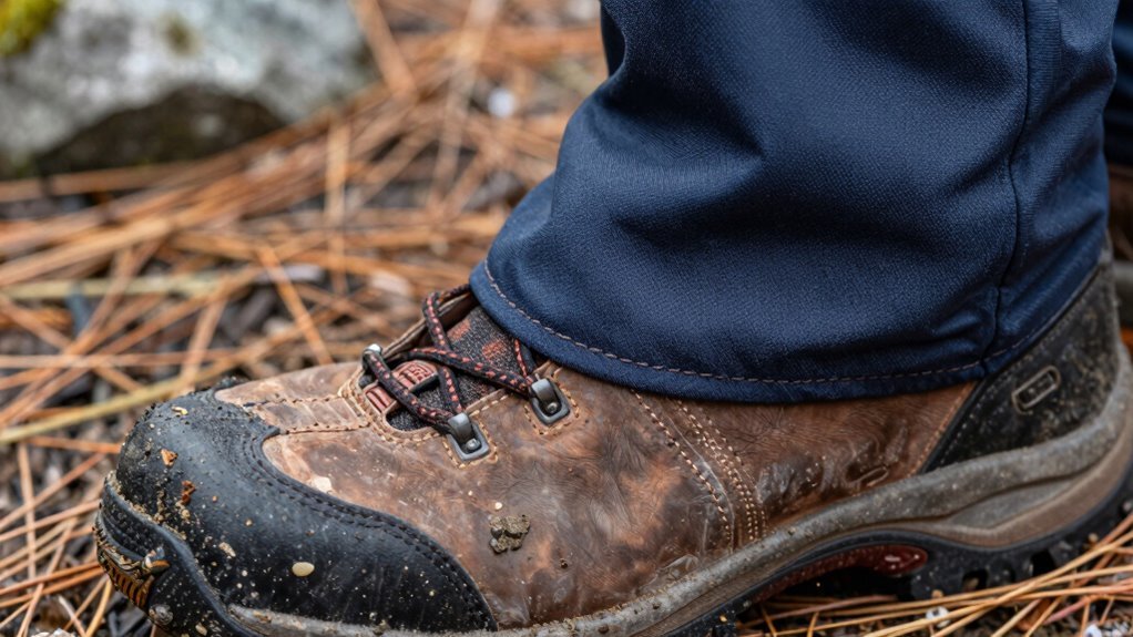 gaiters prevent debris bruising