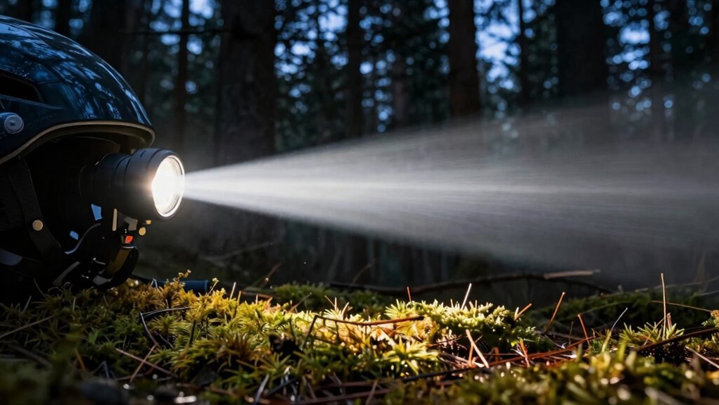 headlamp brightness vs endurance