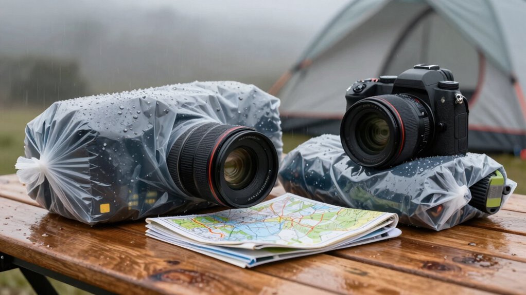heavy duty waterproof bags secured