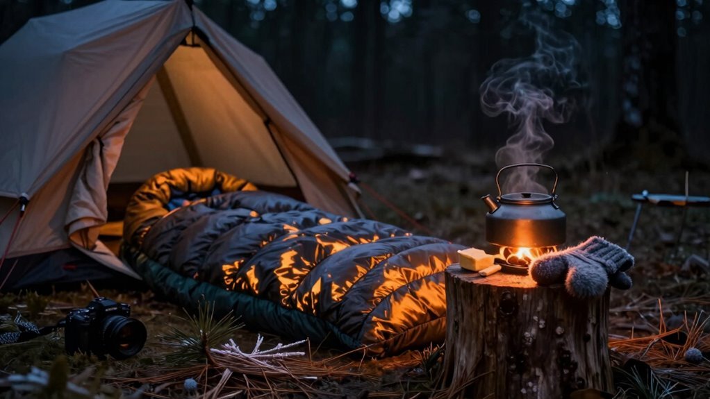 high calorie bedtime snack warmth