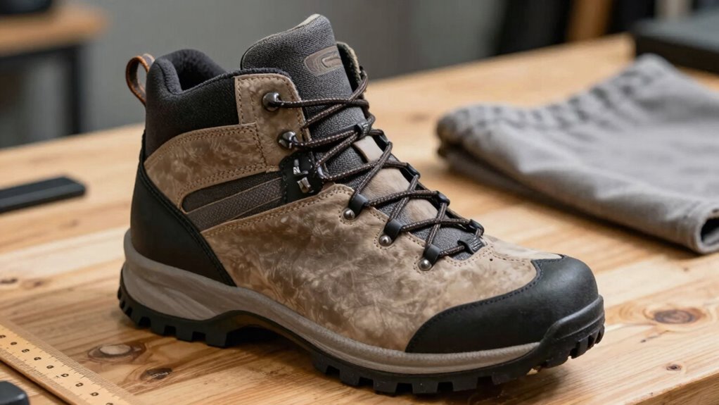 high cut boots semiflexible support