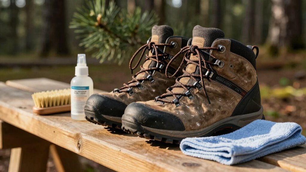 hiking boot care essentials