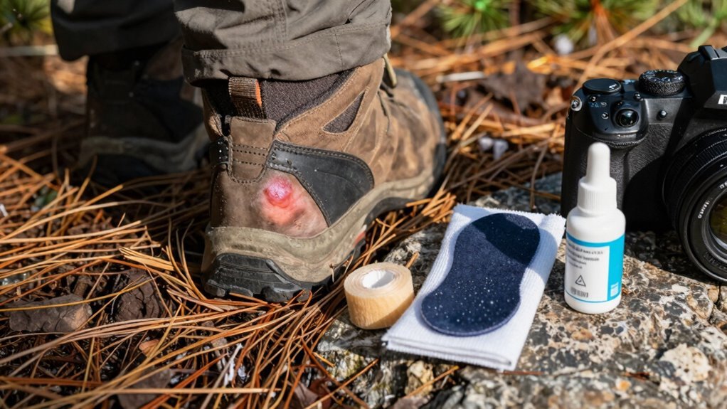 hot spot precedes blister