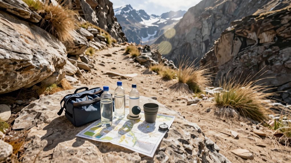 hydration varies with terrain