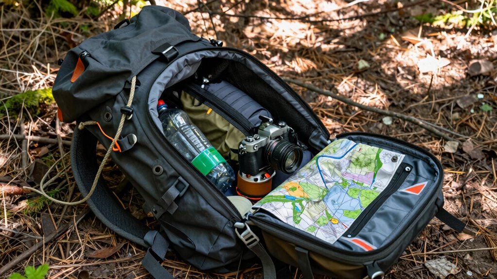 keep outer pockets organized