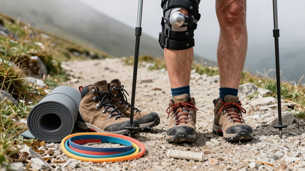 knee friendly trail endurance training