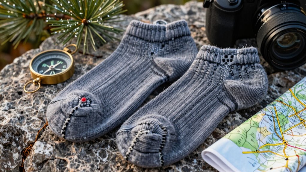 layered socks reduce friction