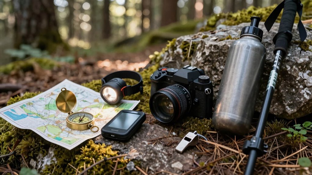 map compass bearings declination