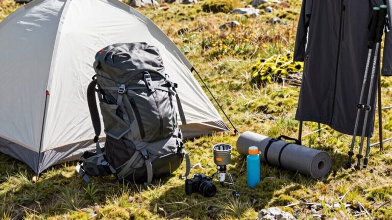 older hikers packing light