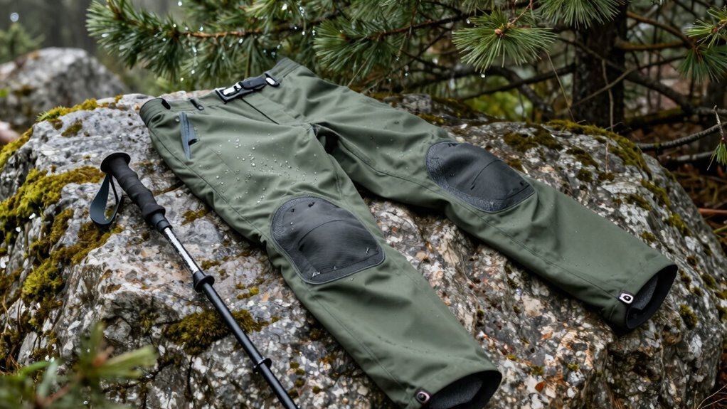 over boot taped seam breathable rainpants