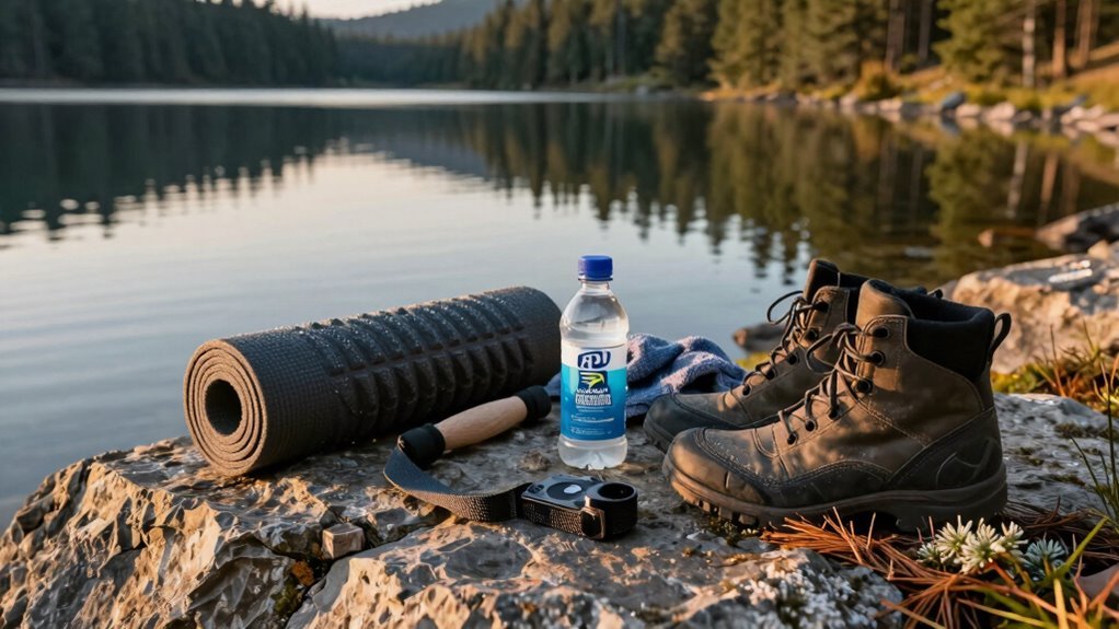 post hike static stretching routine
