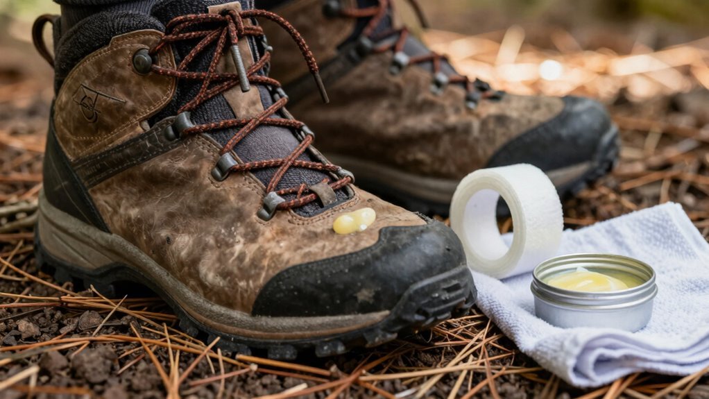 prevent blisters with lubricants