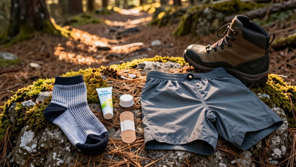 prevent chafing on hikes
