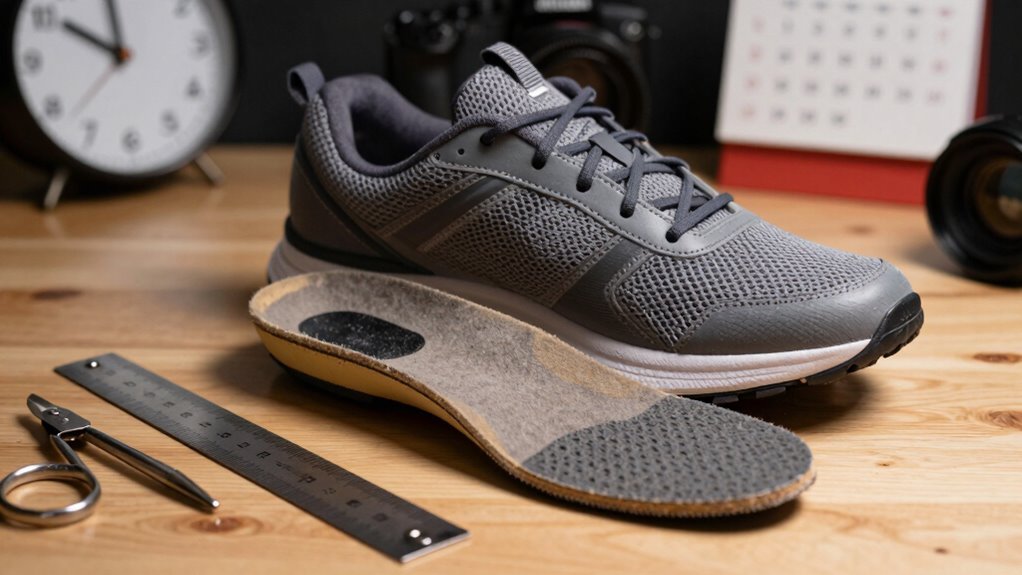 replace worn insoles promptly