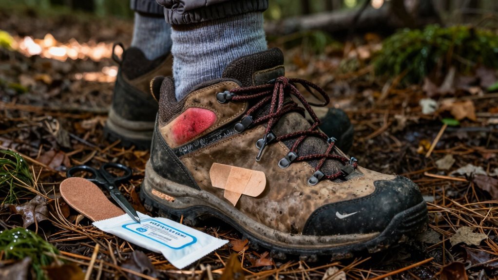 retie laces dry socks