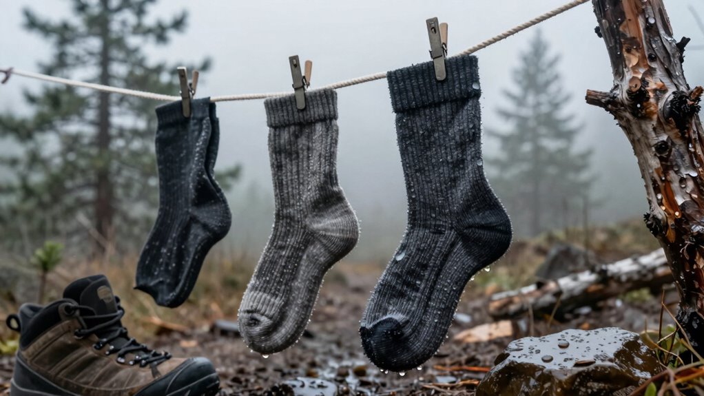 rinse clip sun dry socks