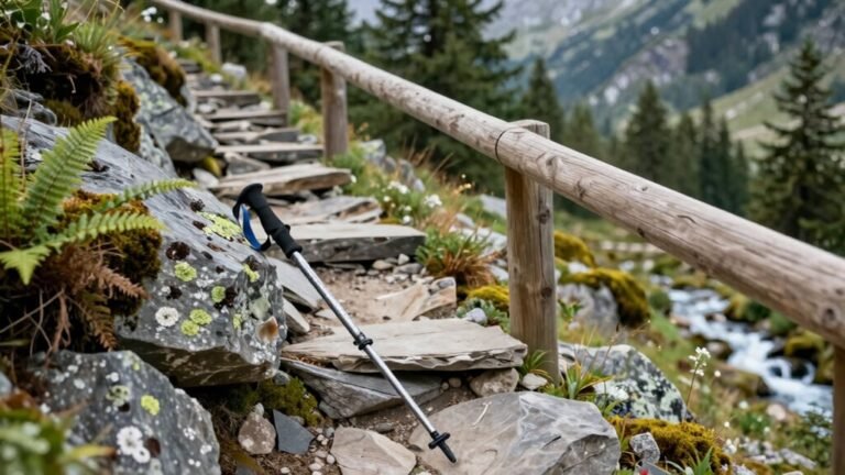 safety focused hiking with balance