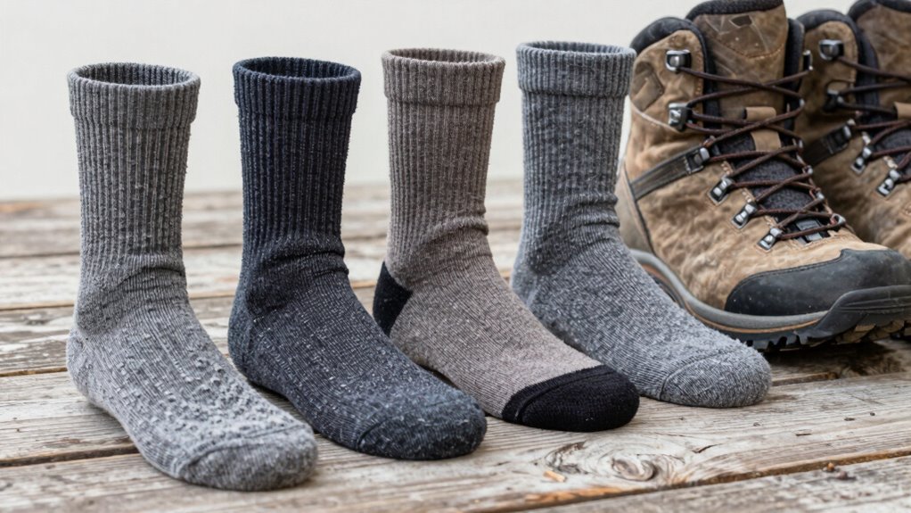 sock heights for hiking