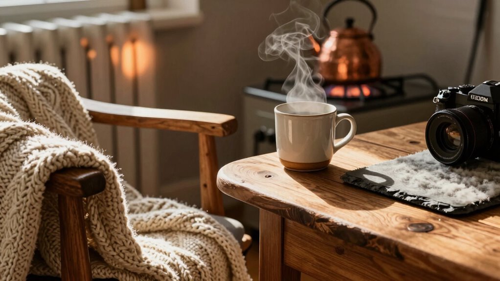 staying warm without sweating