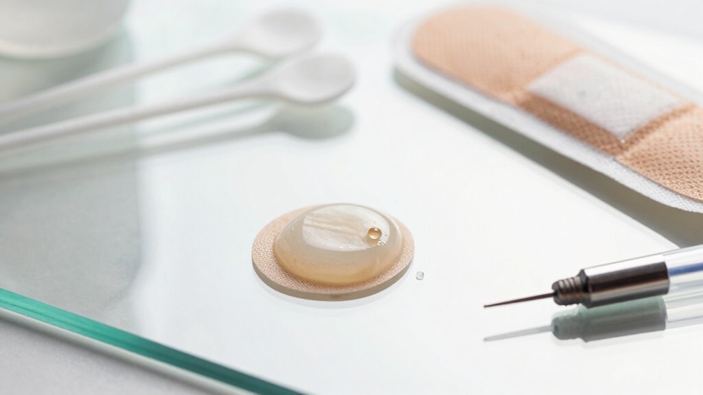 sterilize puncture edge drain